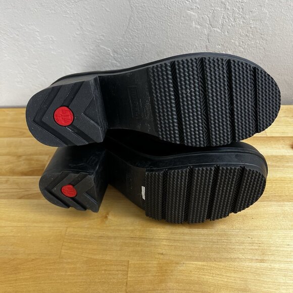 Hunter Gray and Black Winter Boots - Picture 8 of 10